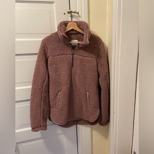 Abercrombie & Fitch soft a&f collection fleece plum